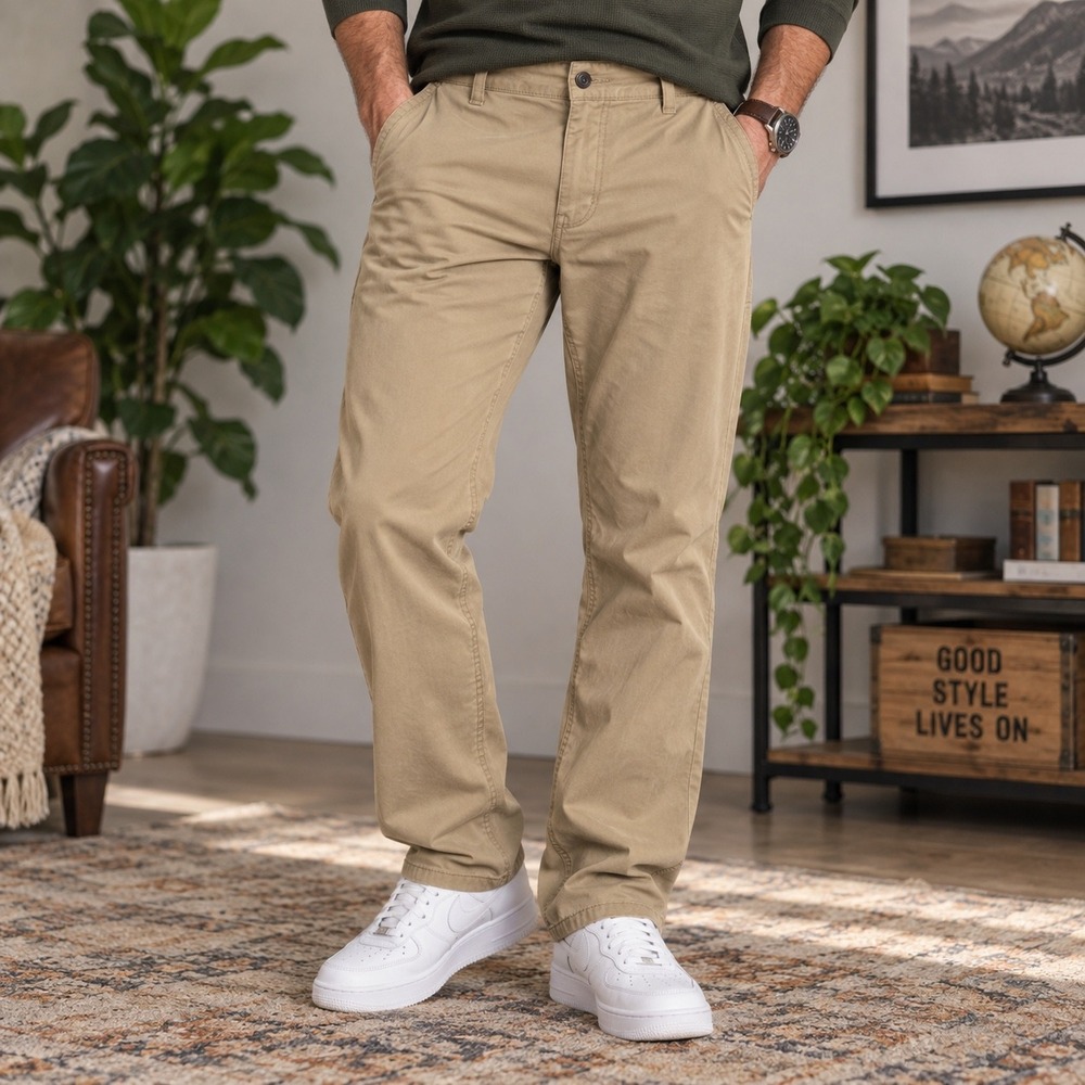 Kuhl Mens 38x30 Khaki Tan Cotton Nylon Spandex Outdoor Hiking Pants 393